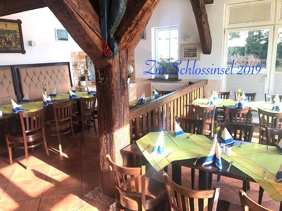 Zur Schlossinsel Hotel Wolgast Buitenkant foto